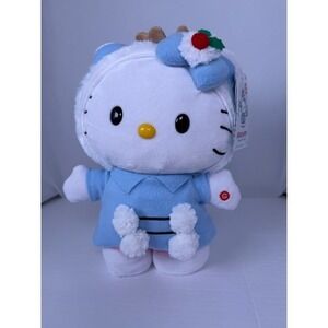 NWT -Hello Kitty Christmas in a Blue Coat Animated‎ Stepper  - 2025